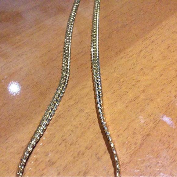 Mens "Jax" 18K REAL Gold Plated 6mm Curb Chain - Picture 6 of 8
